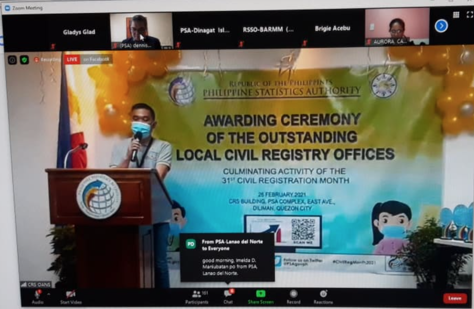 LGU Mangaldan ranks 5th nationwide as Outstanding Local Civil Registry&nbsp;Office