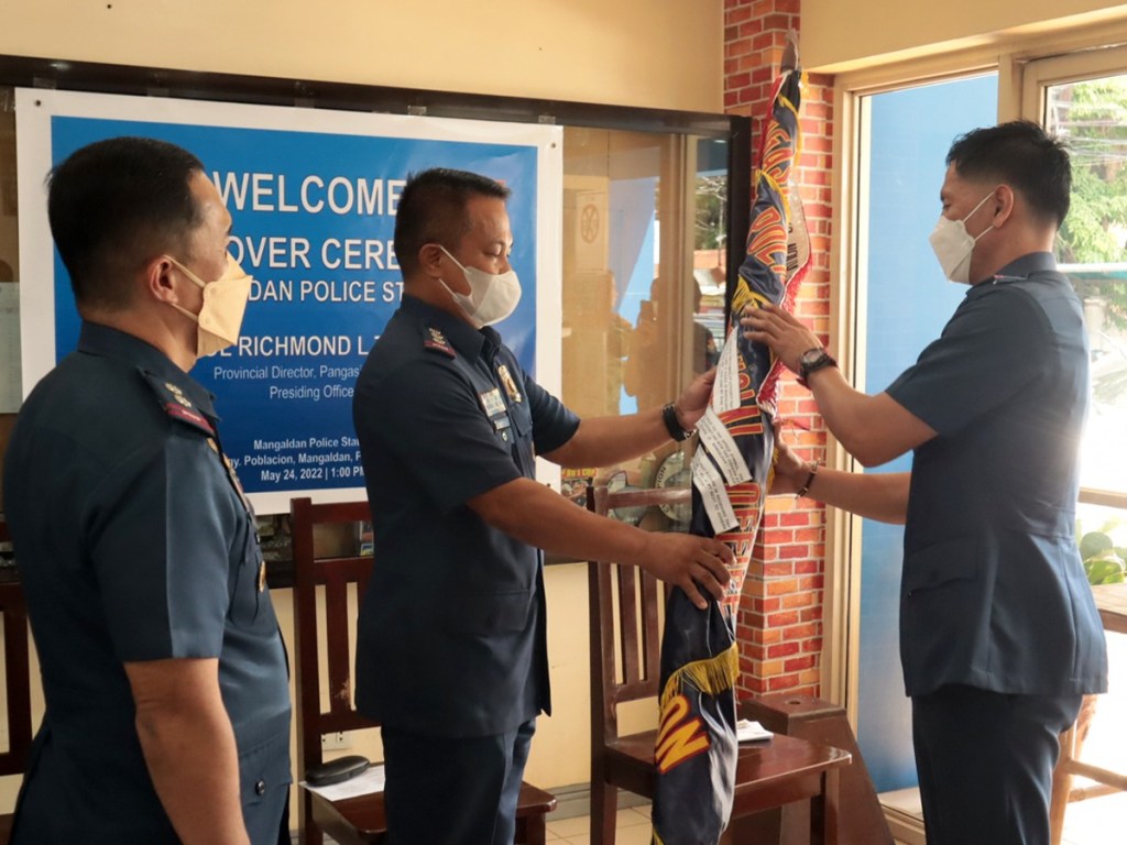 Bagong Officer-in-Charge ng Mangaldan PNP,&nbsp;itinalaga