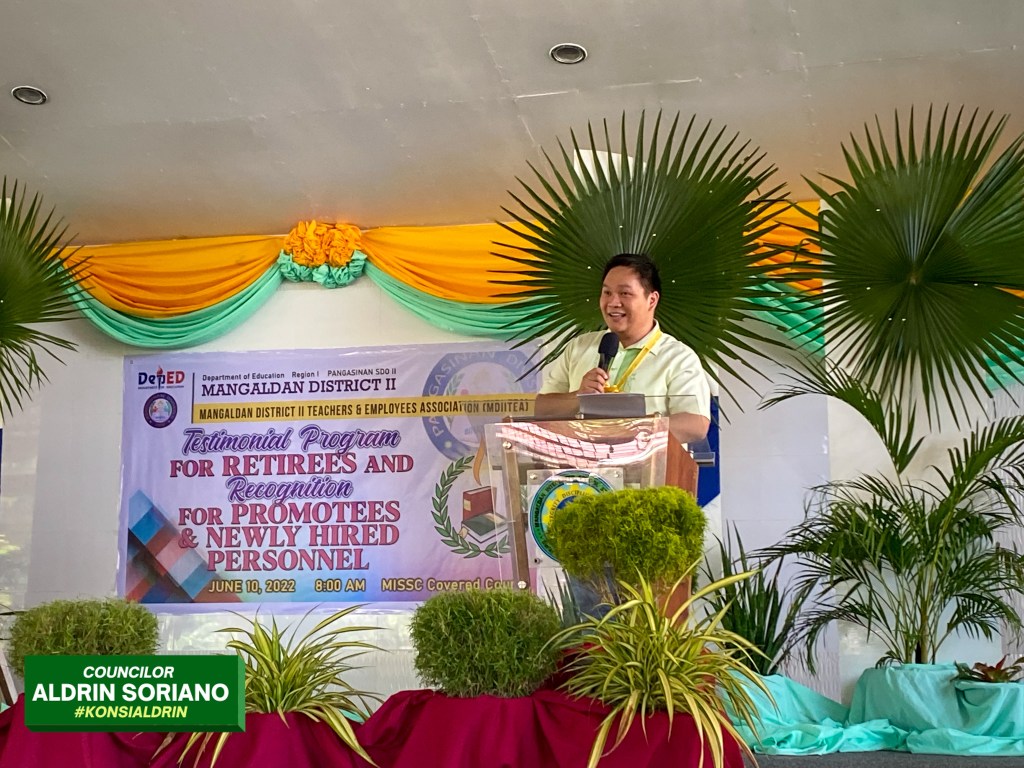 Mga nagretiro at napromote sa DepEd Mangaldan District II,&nbsp;kinilala