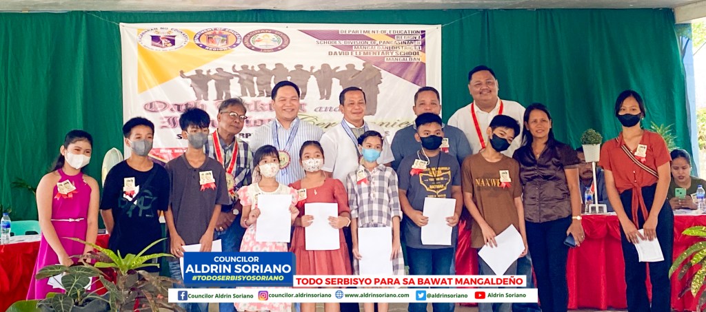 Mga bagong opisyal ng David ES PTA, SPG, TC, nanumpa&nbsp;na