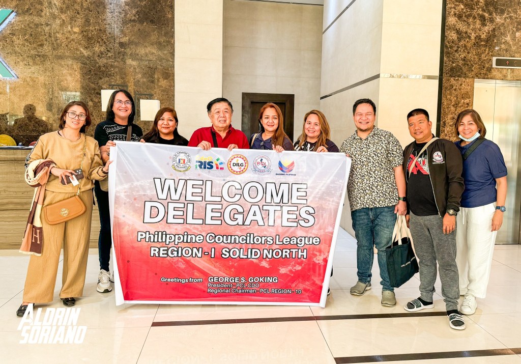 Pagtanggap ni PCL Region 10 Chairperson George Goking sa mga Opisyal ng PCL Region One 
