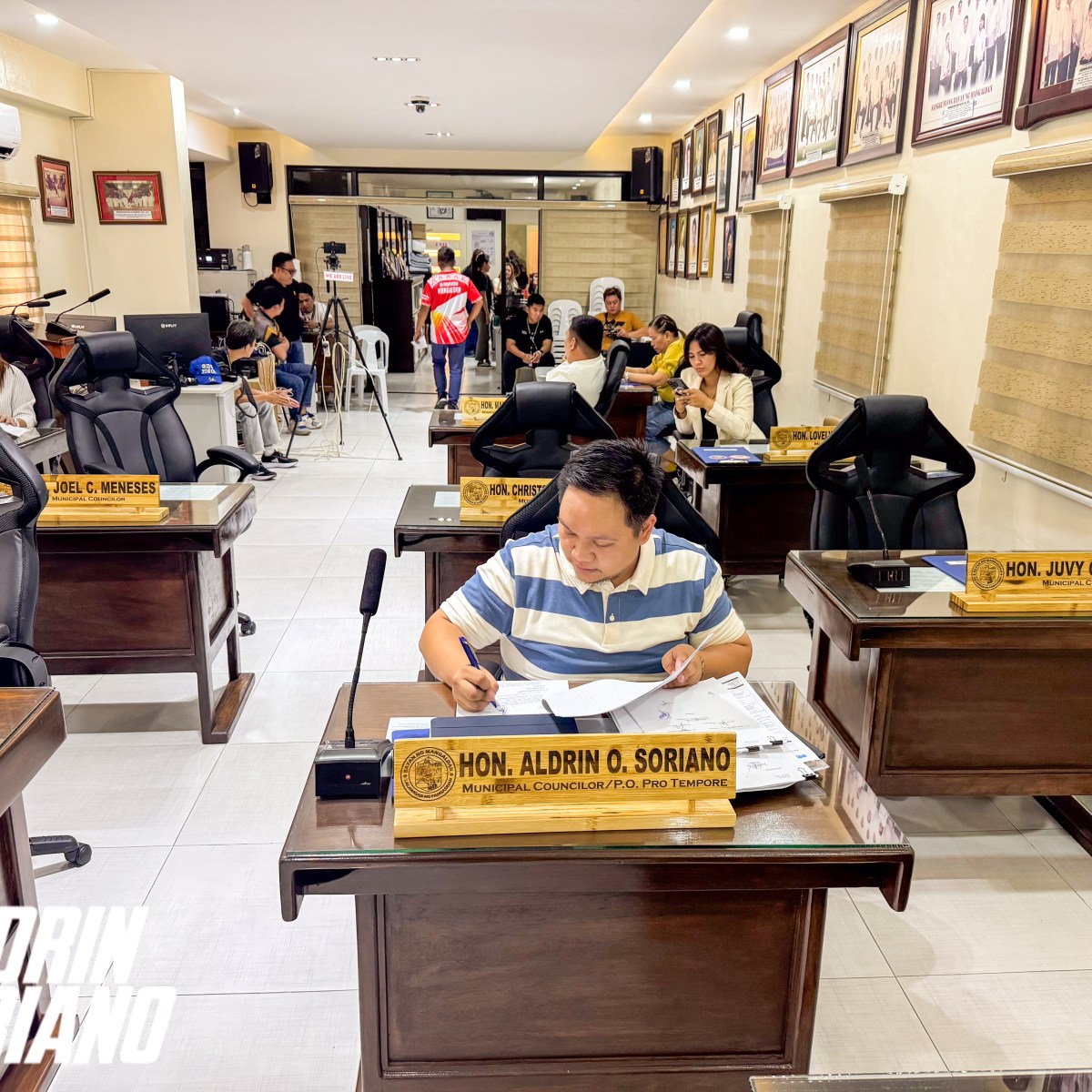 Regular Session ng 18th Council Sangguniang Bayan ng Mangaldan, dinaluhan ni Konsi Aldrin&nbsp;Soriano